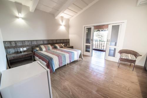 เตียงในห้องที่ Ecoblue Resort - Complexo Eco - Avaré
