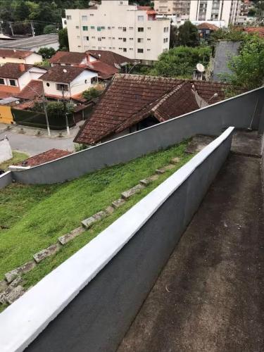 a view from the roof of a building at Casa Familiar em Teresópolis RJ in Teresópolis