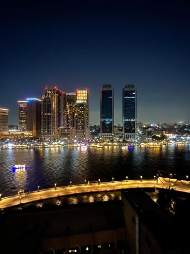 Next to the Marriott Hotel Zamalek