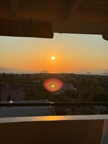 Amanecer o atardecer desde la habitación en casa particular o alrededores
