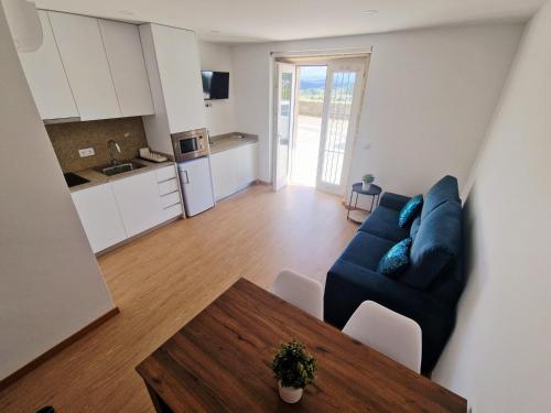 Η κουζίνα ή μικρή κουζίνα στο Apartamentos Lumar