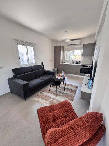 Posezení v ubytování Dhekelia Beach house - Pyla, Larnaca