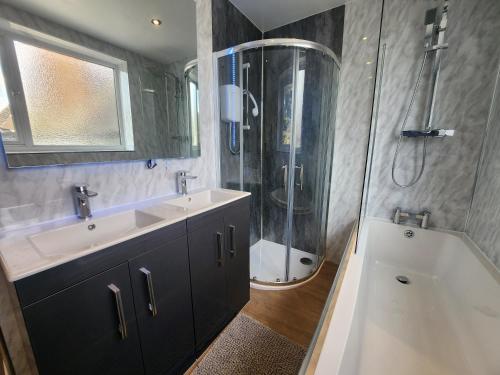 Koupelna v ubytování White House