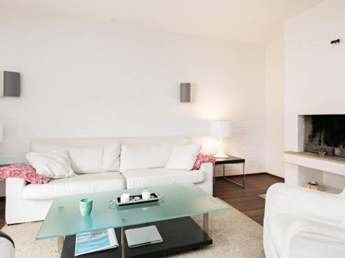 Ruang duduk di 6 person holiday home in Skagen-By Traum