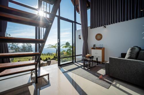 Un lugar para sentarse en Lava Sky Kintamani