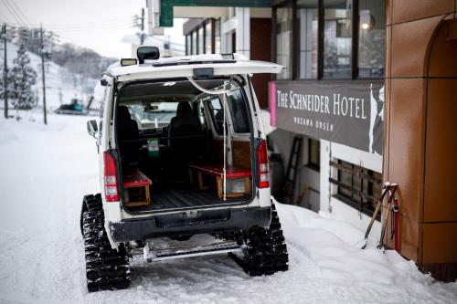 The Schneider Hotel durante el invierno