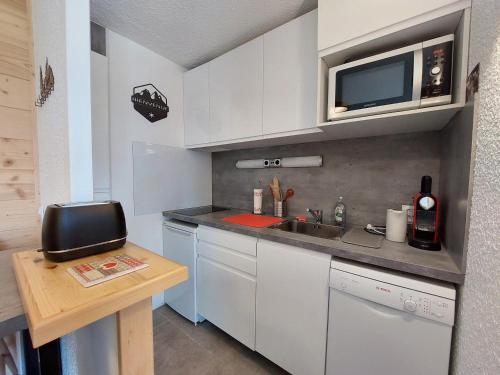 Studio 28m² 4 pers, sauna, pied des pistes