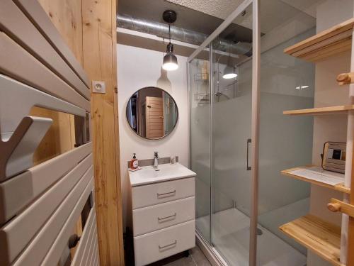 Studio 28m² 4 pers, sauna, pied des pistes