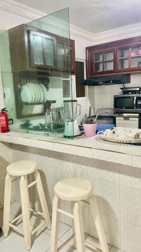 Una cocina o zona de cocina en Sea Near and Beach a few minutes walking Top Location by RHV Living