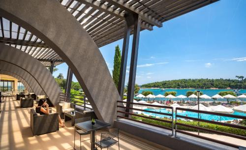 Bazén v ubytování Maistra Select Island Hotel Istra nebo v jeho okolí