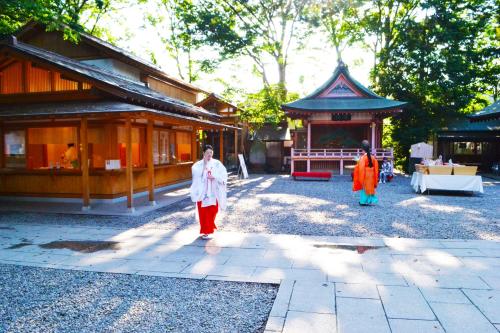Bangunan di mana terletaknya ryokan