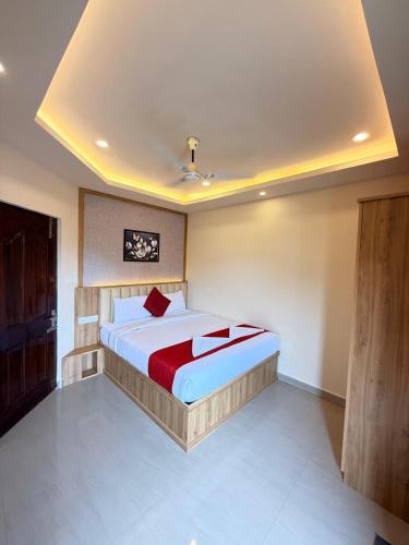 Voodi või voodid majutusasutuse FLORA SUITES toas