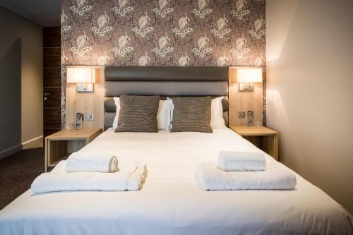 Katil atau katil-katil dalam bilik di The Nottinghamshire Hotel & Golf Club