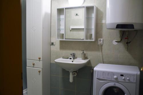 Ванная комната в Apartmán Černá v Pošumaví
