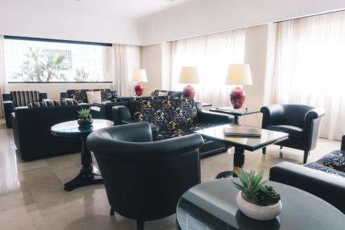 Posezení v ubytování Grand Hotel Excelsior