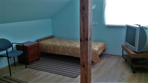 TV a/nebo společenská místnost v ubytování Kagu Hostel