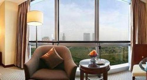 Posezení v ubytování Beijing Jinjiang Fuyuan Hotel