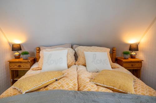 Bed en breakfast Uitrustにあるベッド