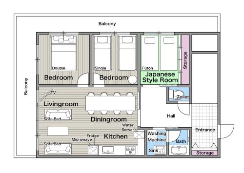 Namba Kuromon House 502