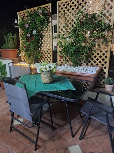 Patio nebo venkovní prostory v ubytování Rome Charm House