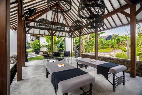 Zahrada ubytování Bloom Resort Bali by BaliSuperHost