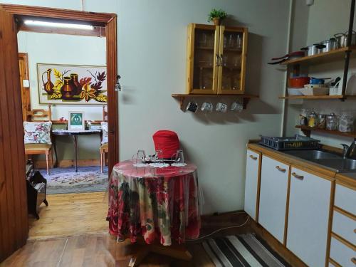 Una cocina o zona de cocina en pansy