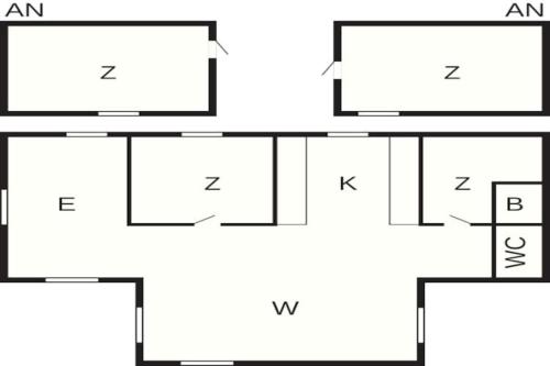 a block diagram of a house at 9 person holiday home in HÄLLEVIKSSTRAND-By Traum in Hälleviksstrand