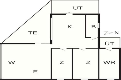 a block diagram of four boxes with the different reactivities at 4 person holiday home in Gilleleje-By Traum in Gilleleje