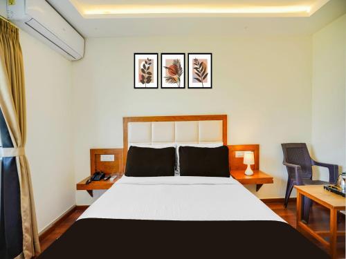 Super Townhouse Ramamurthy Nagar West Formerly Phoenix Hotelにあるベッド