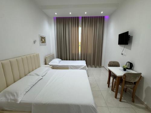 Aerostay Hotelにあるベッド