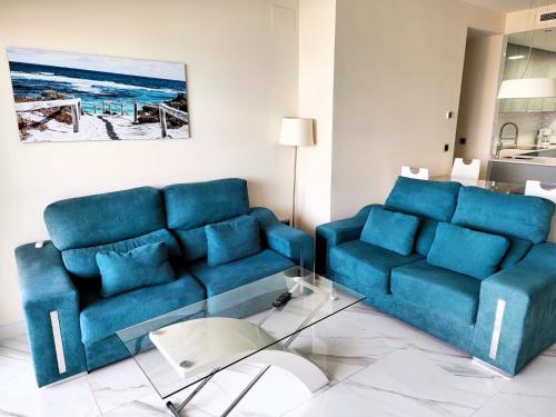 Ruang duduk di Sunset Drive Benidorm by Mar Holidays
