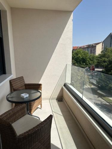 Zona de estar de Nine deluxe apartment