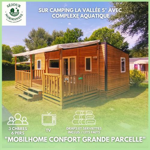 Fotografie z fotogalerie ubytování Houlgate - 360 - Mobilhome CONFORT 3 chambres 6 personnes Camping 5 étoiles v destinaci Houlgate