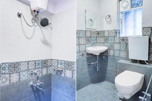 Bilik mandi di Super Hotel O Bopodi Near Pune IT Park