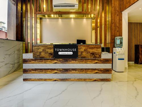 a display in a lobby of a town house at Super Townhouse Madgaon in Goa