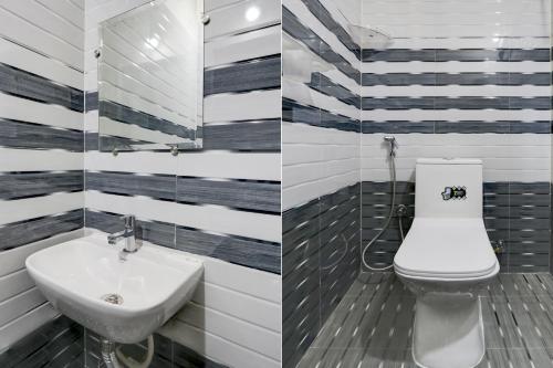 Bilik mandi di Super Townhouse Nanak Ram Guda Near WaveRock SEZ