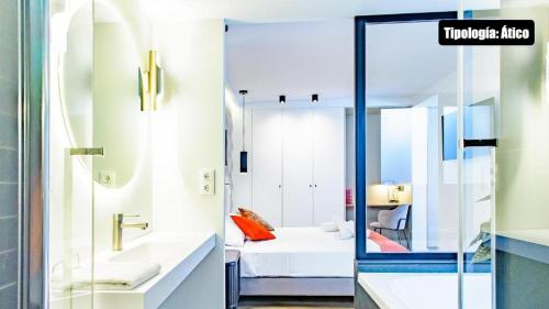 Koupelna v ubytování Myflats Premier Suites