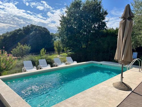 Πισίνα στο ή κοντά στο Domus Maria with swimming pool and Free parking