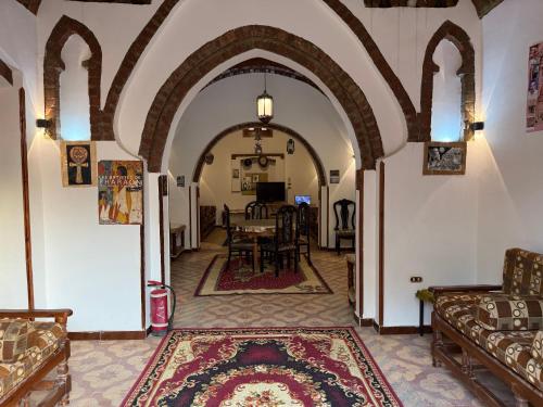 Luxor Villa Hatshepsutにあるシーティングエリア