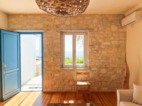 Χώρος καθιστικού στο Dimitra's House