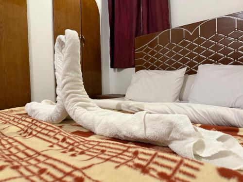 Luxor Villa Hatshepsutにあるベッド