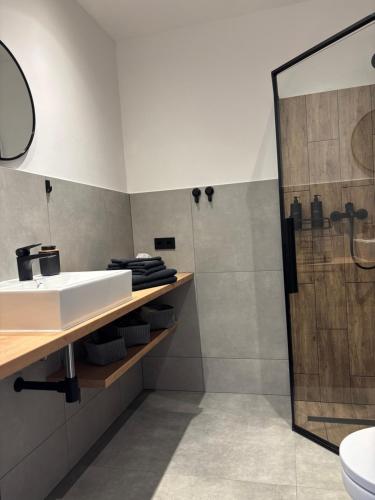 Koupelna v ubytování A7 Apartment 5