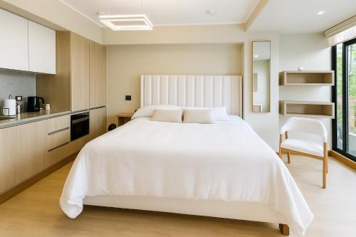 Alma Residenceにあるベッド