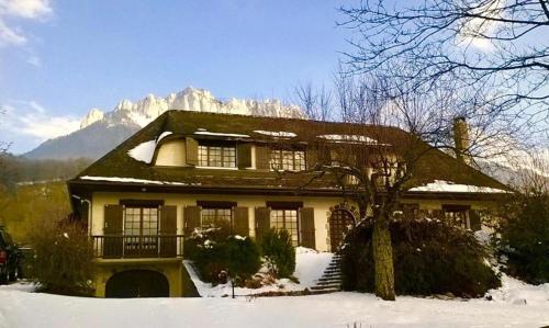 Lake Annecy Ski Chalet with Jacuzzi