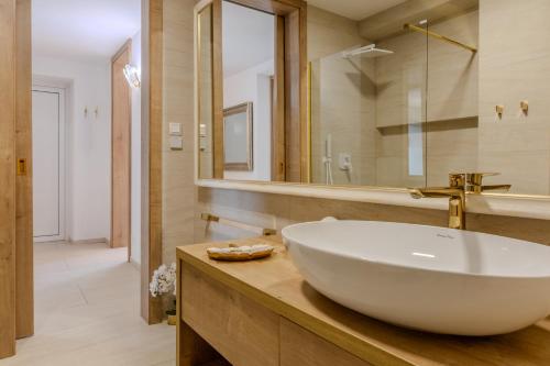 Ένα μπάνιο στο Orava Horizont - Jollien Apartments