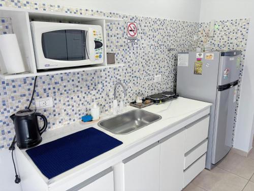 Dapur atau dapur kecil di Sitios del Sol 1