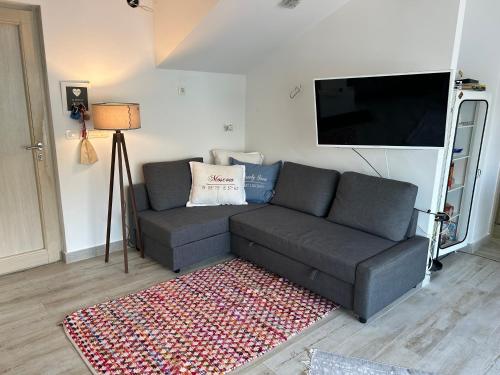 Χώρος καθιστικού στο Apartman Mara Kostanjica
