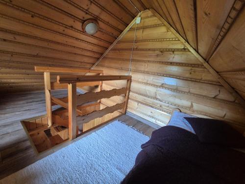 U Parów Sauna & Jacuzziにあるベッド