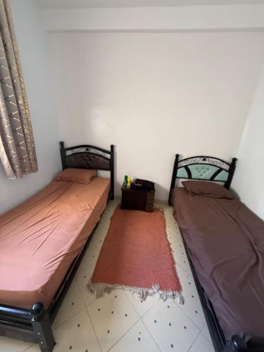 Comfortable apartmentにあるベッド
