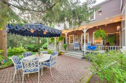 Zahrada ubytování Less Than 1 Mi to Dtwn Salem Apt with Shared Patio and Yard!